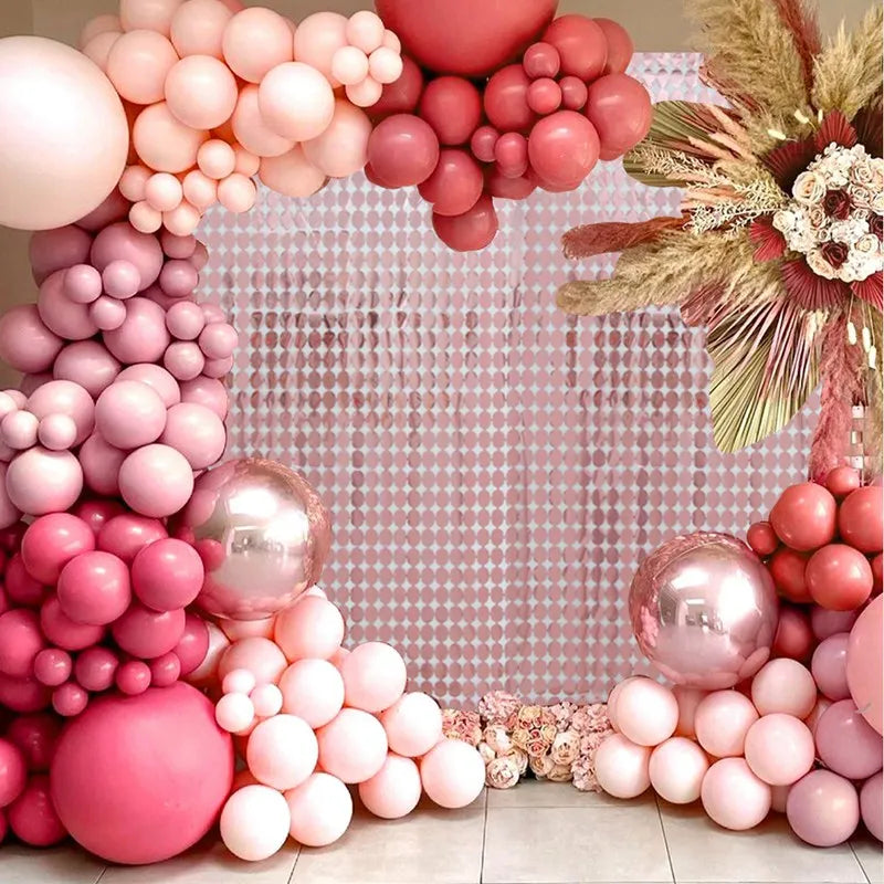 2M Birthday Party Decoration Sequin Backdrop Curtain