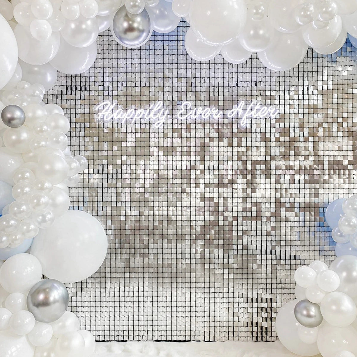 2M Birthday Party Decoration Sequin Backdrop Curtain