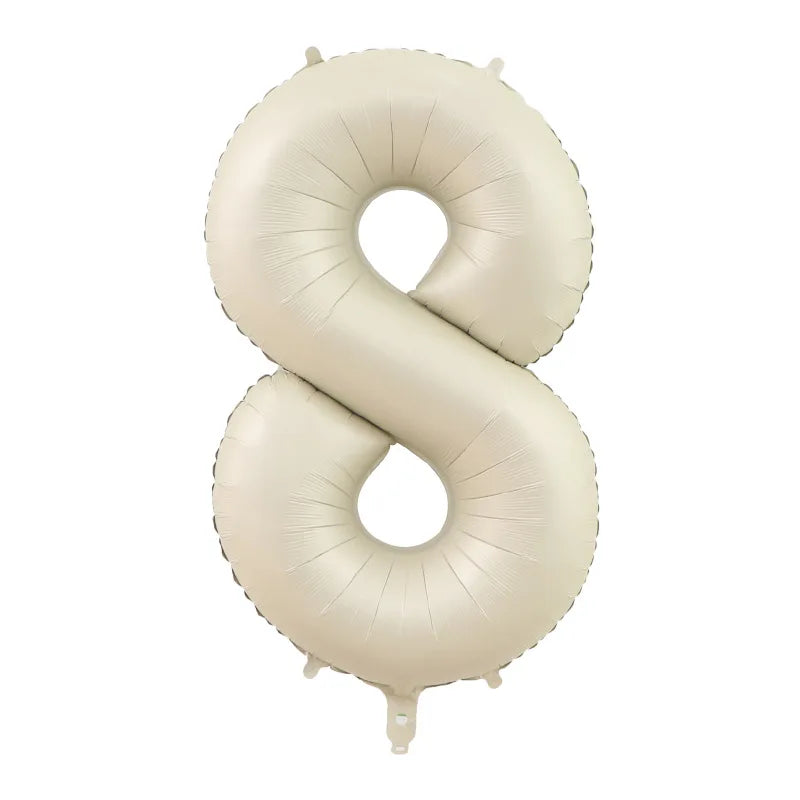 40 Inch Retro Luxe Number Balloons