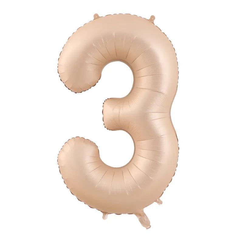 40 Inch Retro Luxe Number Balloons