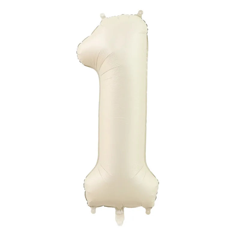 40 Inch Retro Luxe Number Balloons