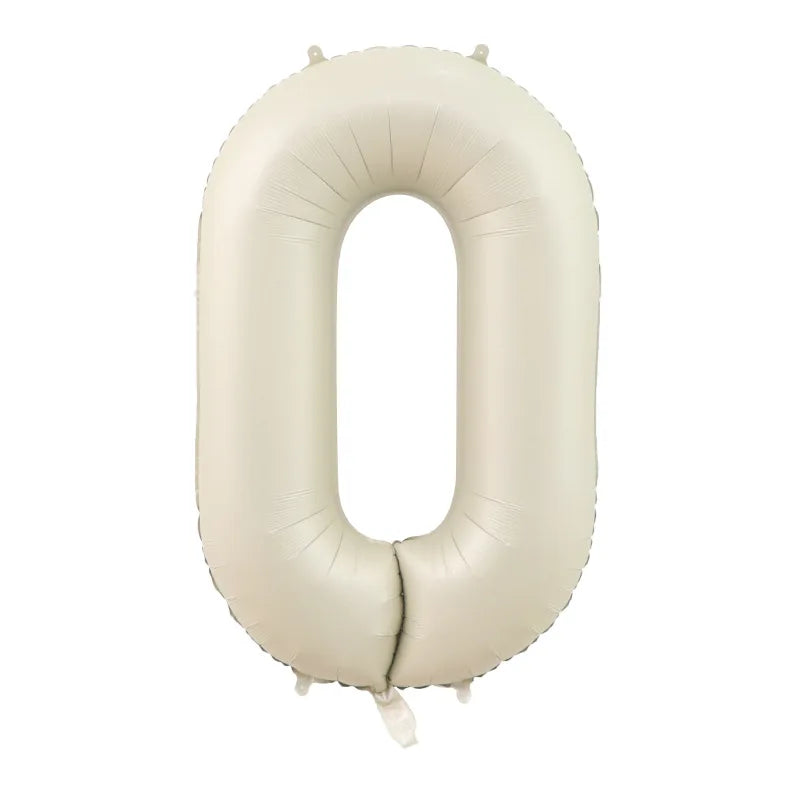 40 Inch Retro Luxe Number Balloons