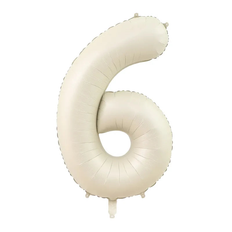 40 Inch Retro Luxe Number Balloons