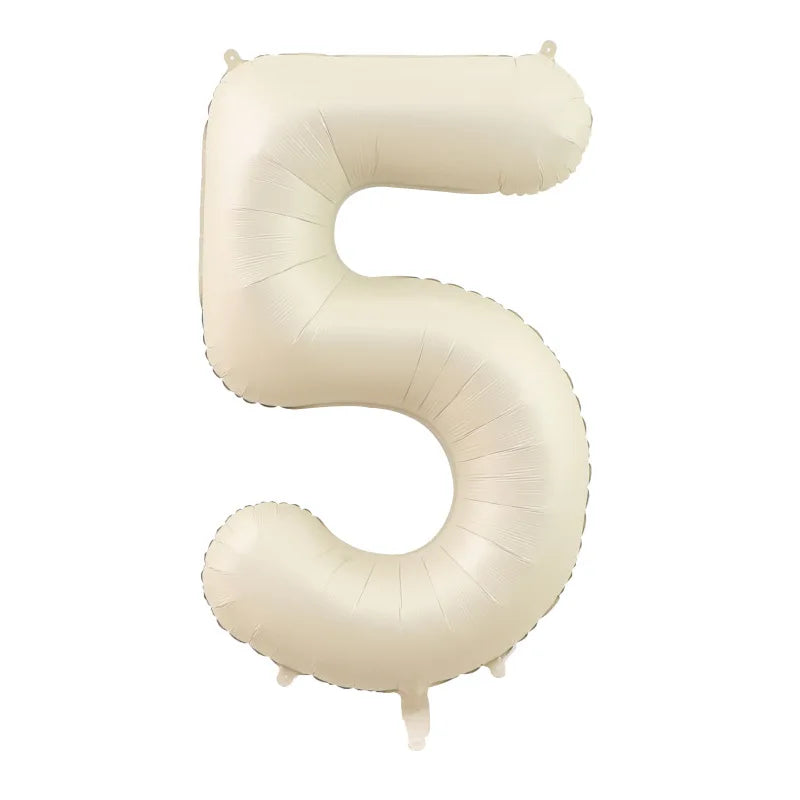 40 Inch Retro Luxe Number Balloons