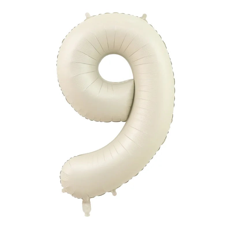 40 Inch Retro Luxe Number Balloons