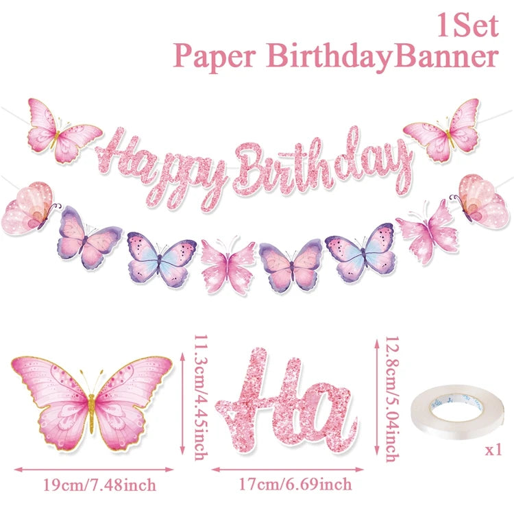 Butterfly Party Snack Tray
