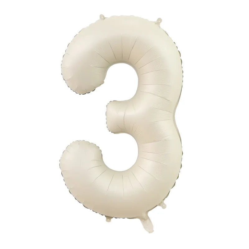 40 Inch Retro Luxe Number Balloons
