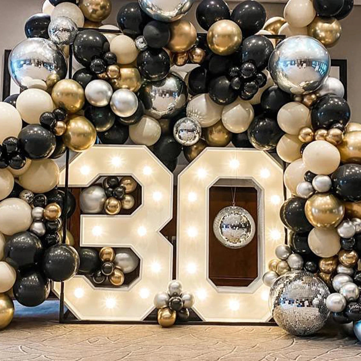 91.5cm Giant LED Light Number – Milestone Celebration Décor
