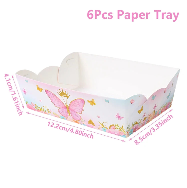 Butterfly Party Snack Tray