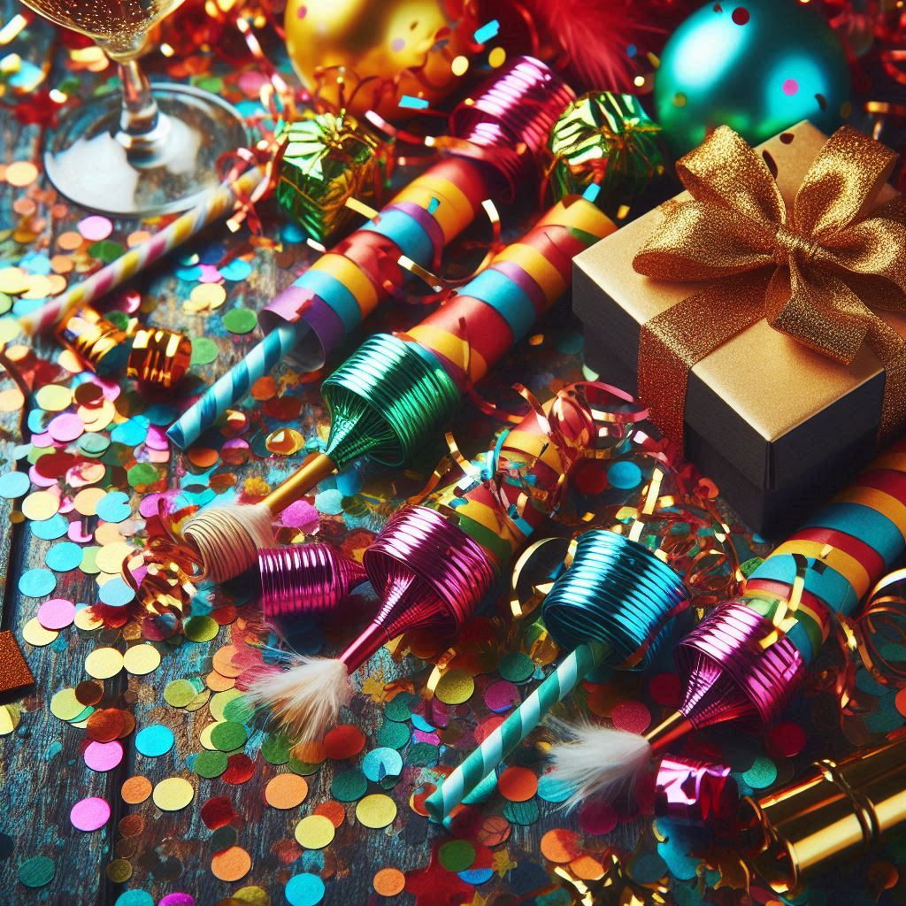 Confetti & Party Poppers