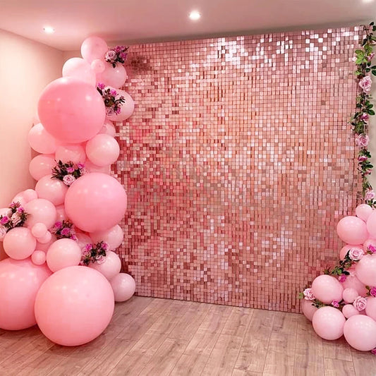 2M Birthday Party Decoration Sequin Backdrop Curtain