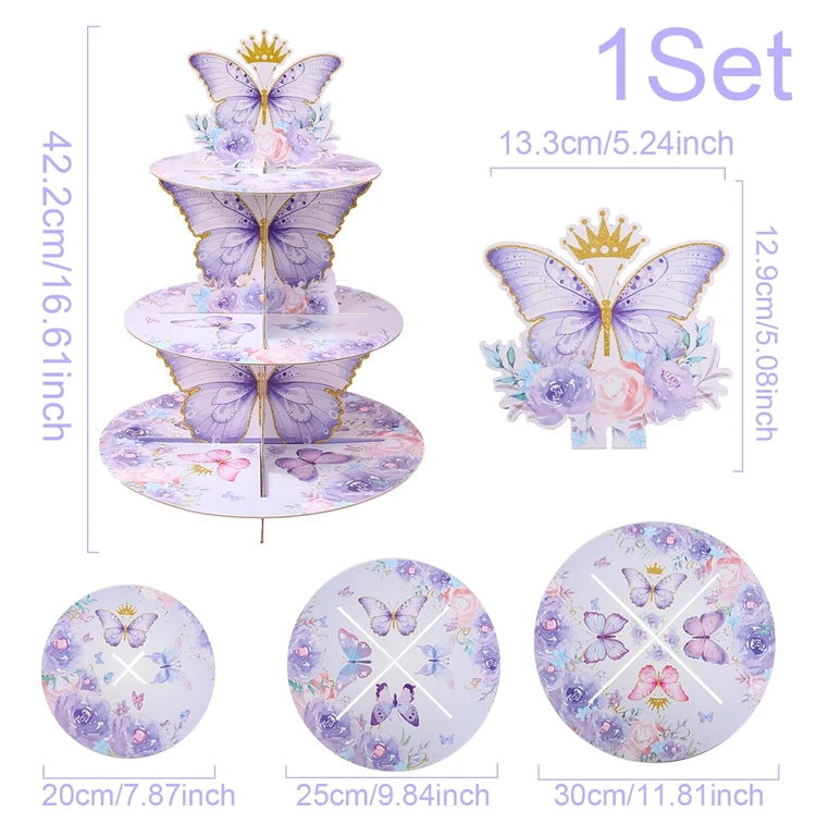 Butterfly Party Snack Tray