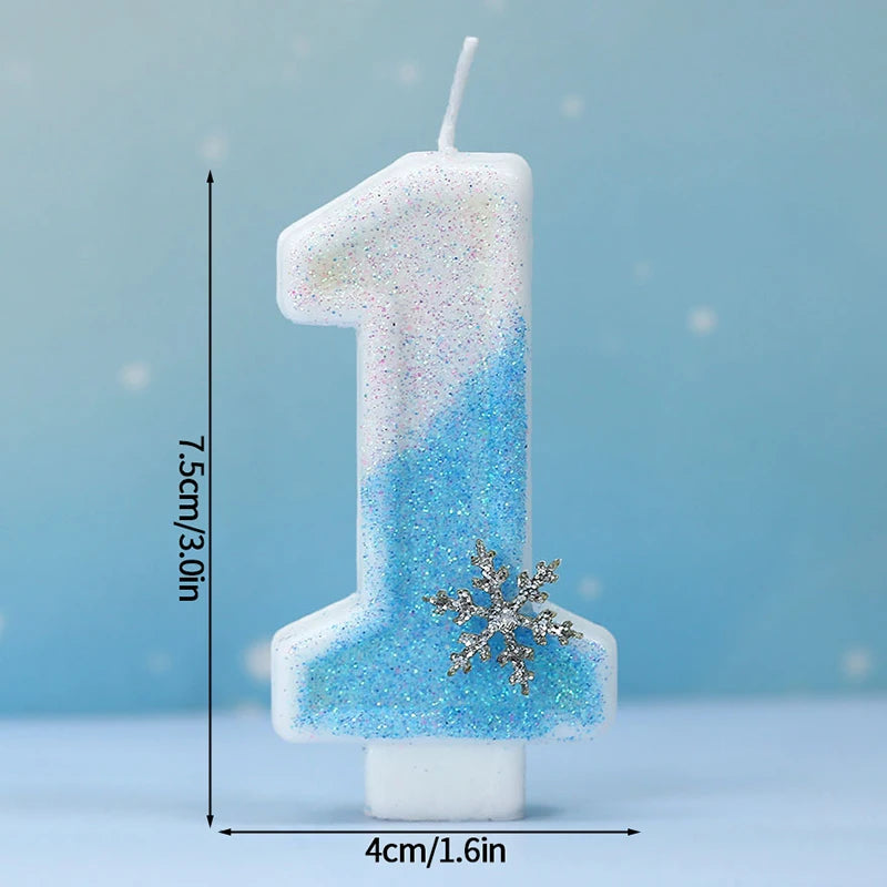 Christmas Birthday Number Candles 0-9 Number