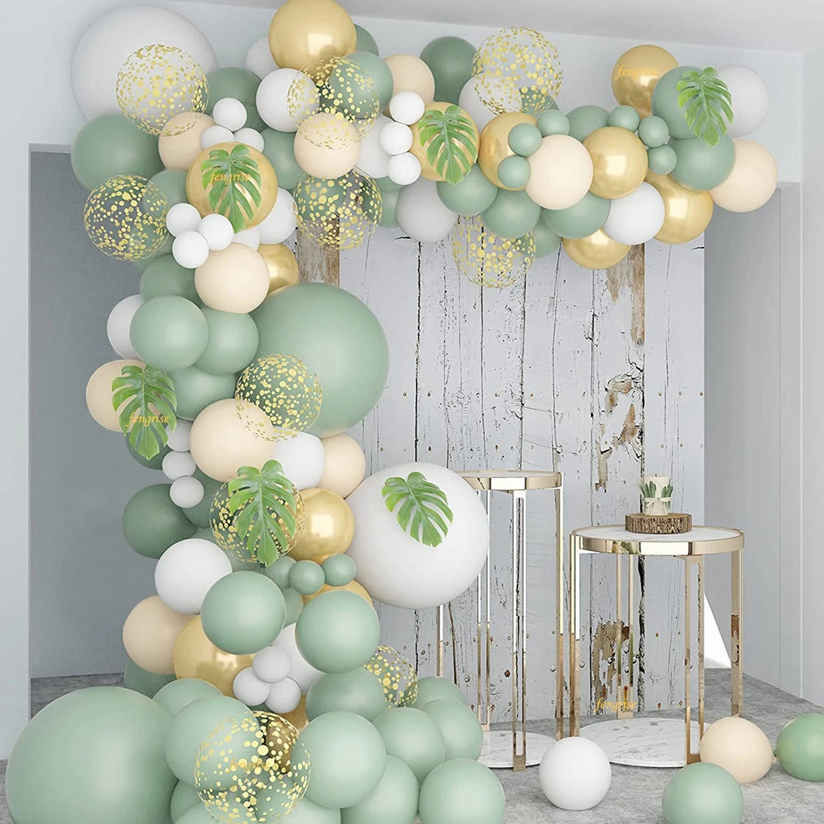 Jungle Safari Party Garland Arch Balloon Kit