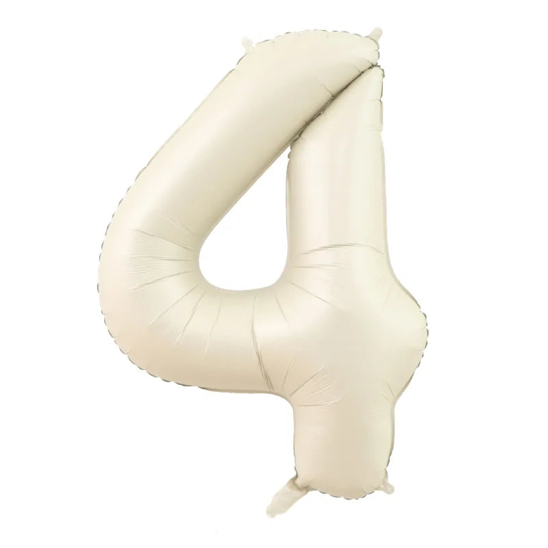 40 Inch Retro Luxe Number Balloons